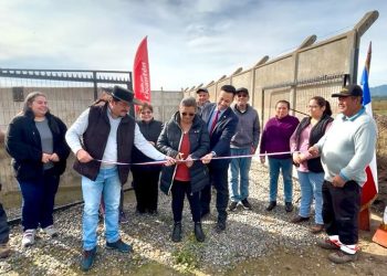 Inauguran mejoras para la planta de tratamiento y los sistemas de agua potable rural en sector de Lora en Licantén