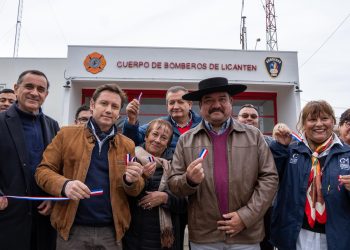 Plan Maule Seguro fortalece a Bomberos: Licantén inaugura ampliación de su histórico cuartel