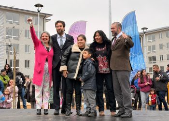 Gobierno entrega 600 departamentos a familias de Talca en conjunto Mirador Caiván