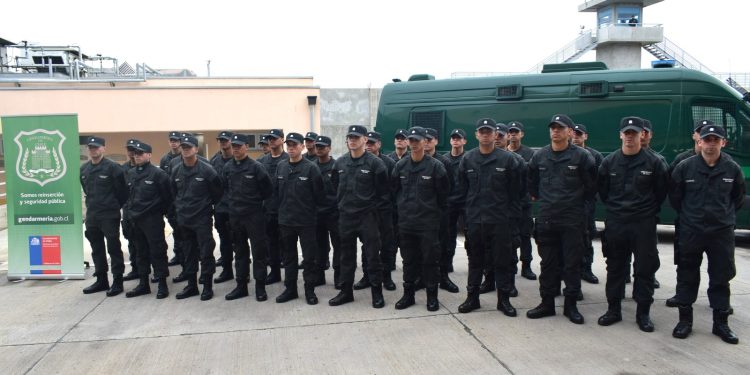 Llegó nuevo contingente de gendarmes para reforzar la seguridad de los penales del Maule