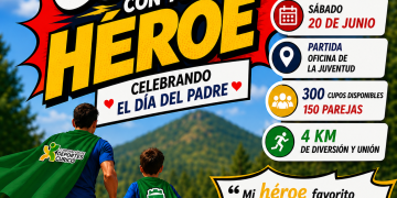 Corporación de Deportes invita a participar en la corrida familiar “Corre con tu Héroe” para celebrar el Día del Padre