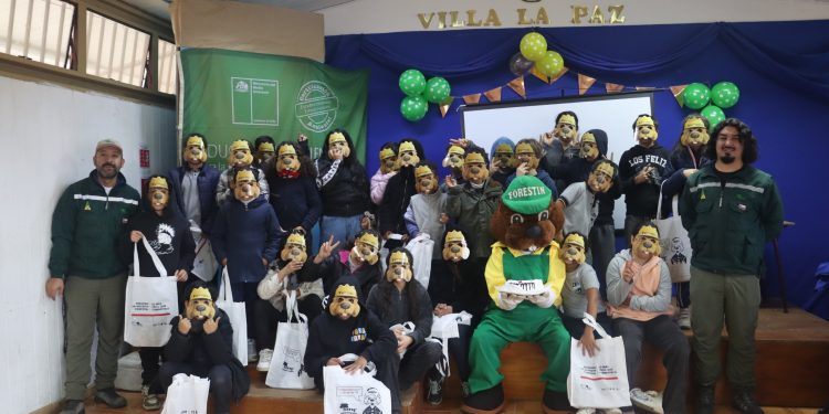 Forestín celebró sus 50 años junto a estudiantes de Talca