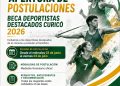 Corporación de Deportes de Curicó refuerza llamado a postular a la Beca Deportistas Destacados 2026