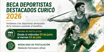 Corporación de Deportes de Curicó refuerza llamado a postular a la Beca Deportistas Destacados 2026