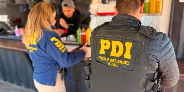 Fiscalización de la PDI a locales de comida en Talca dejó seis extranjeros denunciados