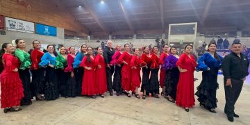 Furia Flamenca Talca brilló en encuentro nacional realizado en Linares