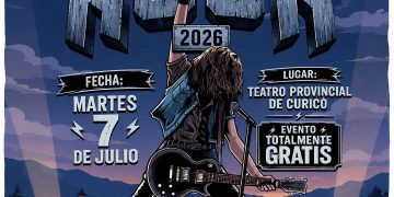 Teatro Provincial de Curicó será escenario del Pre festival de Rock 2026