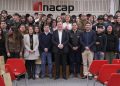 Estudiantes de gastronomía de Inacap y Liceo El Sauce recibieron sus pecheras para ser parte de la Fiesta Costumbrista del Chancho 2026