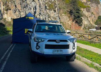 ​Hallan cadáver en pleno Camino La Playa en Constitución