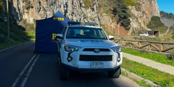 ​Hallan cadáver en pleno Camino La Playa en Constitución