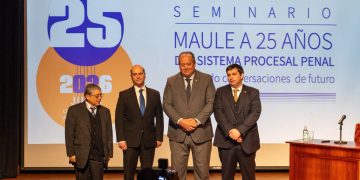 Delegado Prieto participa en seminario por los 25 años de la Reforma Procesal Penal en el Maule