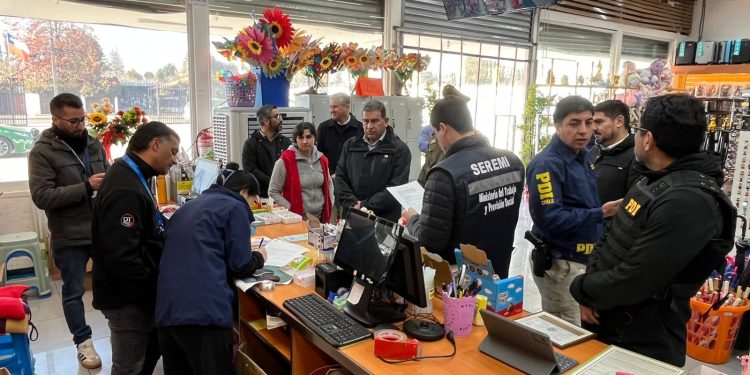 Delegación Presidencial coordina y materializa fiscalización a Mall chinos de Romeral