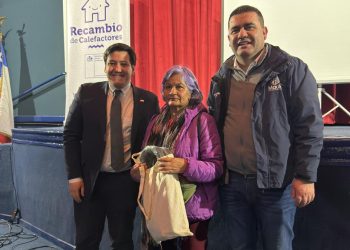 Entregan kits de eficiencia energética bajo Programa Recambio de Calefactores