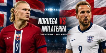 Noruega vs Inglaterra: “Modo Mundial” regresa con duelo de alto impacto