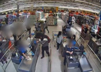 Cárcel para autores de violento robo a supermercado Lider de Talca