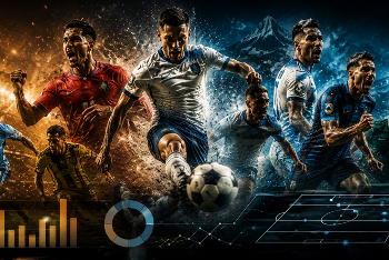 Poder ofensivo en el norte y sur con estadísticas de fútbol completas sobre los máximos goleadores de la Primera División