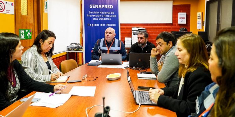 Autoridades refuerzan monitoreo del sistema frontal y llaman a la prevención ante aumento de caudales en el Maule