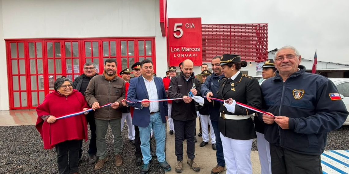 Gobierno del Maule inaugura moderno Cuartel para Bomberos de Los Marcos en Longaví