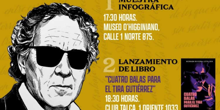 Talca recibirá al Premio Nacional de Literatura Hernán Rivera Letelier en una jornada dedicada a su legado y trayectoria