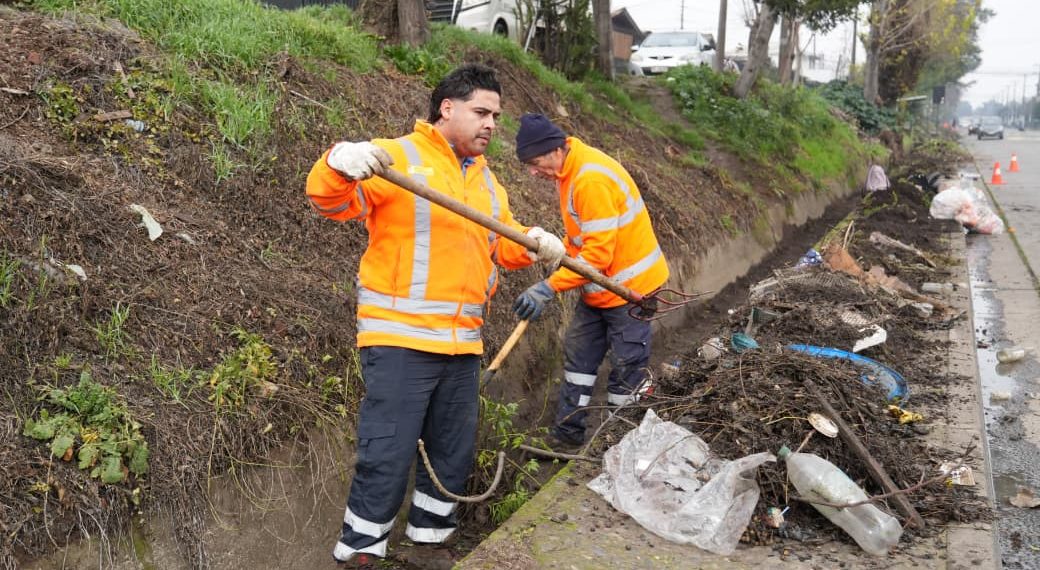 Municipalidad de Talca refuerza medidas preventivas ante sistema frontal pronosticado para esta semana