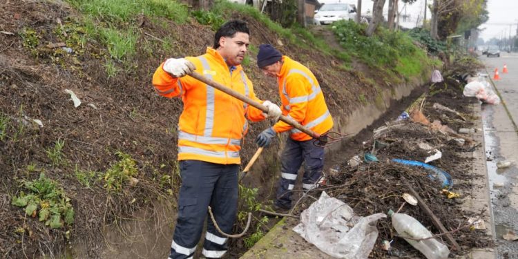 Municipalidad de Talca refuerza medidas preventivas ante sistema frontal pronosticado para esta semana