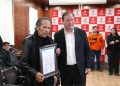 Talca rindió un emotivo homenaje a Hernán Rivera Letelier al reconocerlo como Hijo Ilustre de la comuna