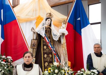 Pelarco rinde homenaje a la Virgen del Carmen en emotiva y concurrida misa solemne
