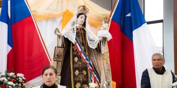 Pelarco rinde homenaje a la Virgen del Carmen en emotiva y concurrida misa solemne