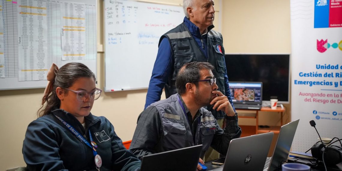 “Todos los hospitales están operativos”: Servicio de Salud Maule activa COGRID y entrega tranquilidad ante el sistema frontal