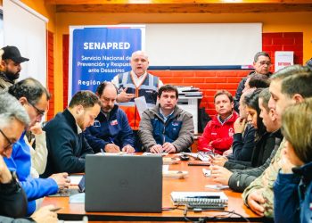 Autoridades y parlamentarios destacan coordinación para enfrentar sistema frontal en el Maule