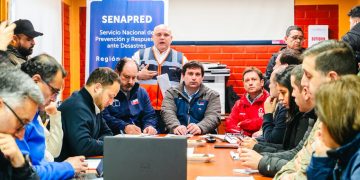 Autoridades y parlamentarios destacan coordinación para enfrentar sistema frontal en el Maule