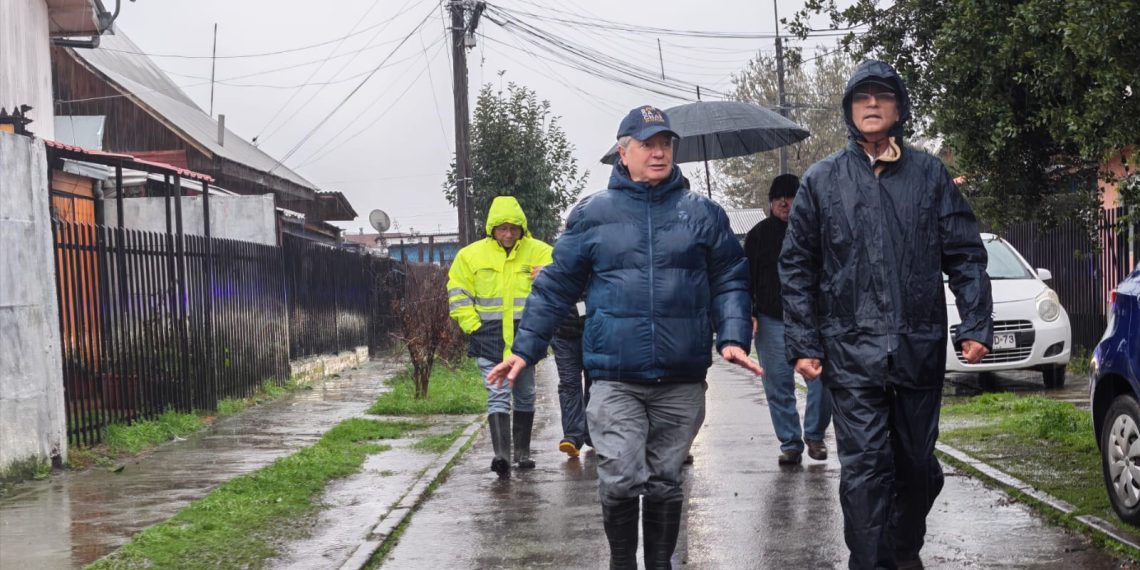 Municipalidad de Curicó inicia plan de reparación provisoria de calles afectadas por las lluvias