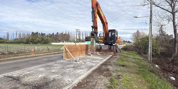MOP informa inicio de trabajos mayores en ruta L-11 de Linares