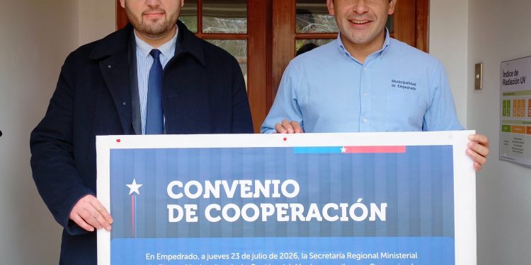 Bienes Nacionales Maule firma importante convenio con la Municipalidad de Empedrado para fortalecer la regularización de la pequeña propiedad raíz