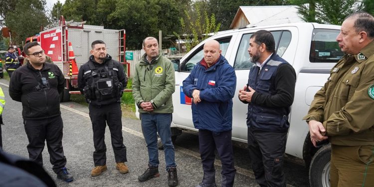 utoridades despliegan operativo preventivo en el Cajón del Ancoa para resguardar la seguridad de la comunidad