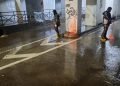 Cuadrillas de emergencia trabajan en diversos puntos de Talca