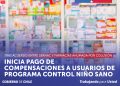 Comienza pago de compensaciones a beneficiarios del programa Control Niño Sano de Farmacias Ahumada por colusión de medicamentos