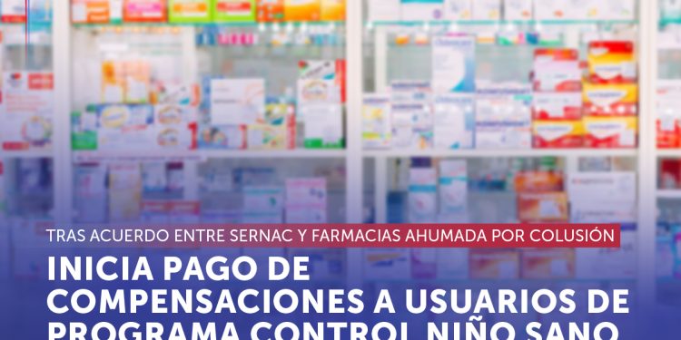 Comienza pago de compensaciones a beneficiarios del programa Control Niño Sano de Farmacias Ahumada por colusión de medicamentos