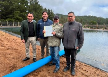 CNR entrega la primera obra de riego a pequeño agricultor de Empedrado