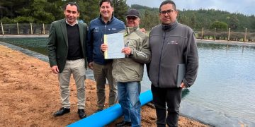 CNR entrega la primera obra de riego a pequeño agricultor de Empedrado