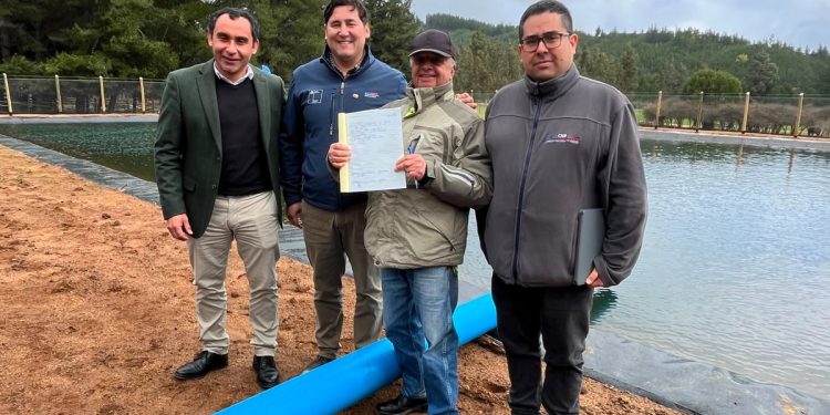 CNR entrega la primera obra de riego a pequeño agricultor de Empedrado