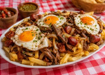 Chorrillana: una versión parrillera para celebrar este clásico chileno