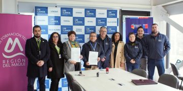 SLEP Los Álamos y CFT Estatal Del Maule Firman Convenio de Cooperación