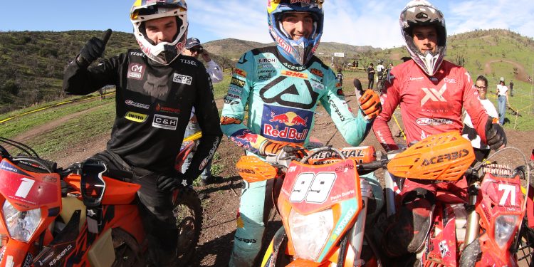 Talquino Benjamín Herrera fue el mejor chileno en la Sprint Cup de Moto Enduro