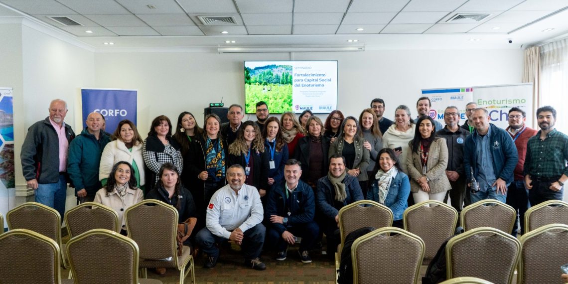 Actores del enoturismo se reúnen en Talca para fortalecer la colaboración y generar nuevas oportunidades