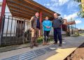 Más de 2.300 vecinos de Parral tendrán veredas más seguras y accesibles en el barrio Reina Luisa