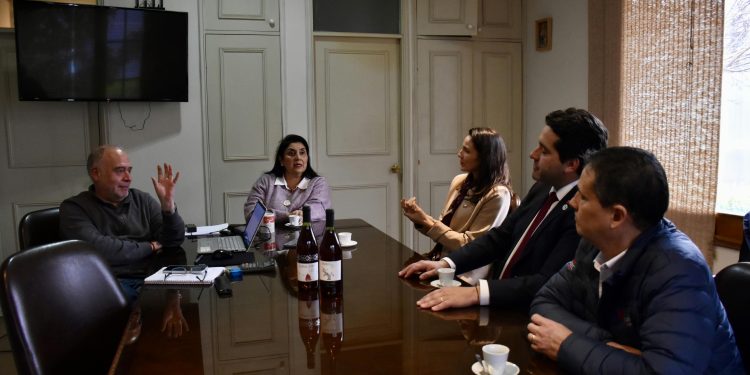 Autoridades de Economía y Sercotec visitan Cooperativa Vitivinícola Loncomilla