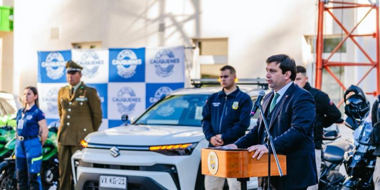 Con aporte de la Subsecretaría de Prevención del Delito: Cauquenes refuerza su sistema de seguridad municipal