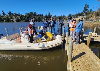 DGA implementó boya telemétrica para el monitoreo en tiempo real del Lago Vichuquén