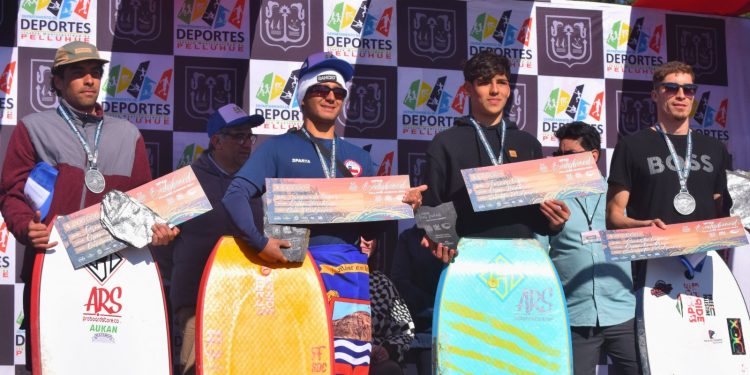 El Nacional de Bodyboard en Pelluhue 2026, coronó a sus campeones 